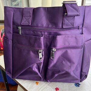 🌸NWOT Shoulder Tote  Bag Purple